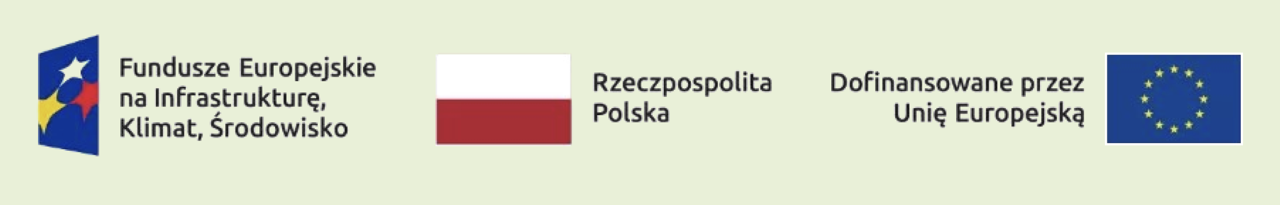 Logotypy funduszy europejskich